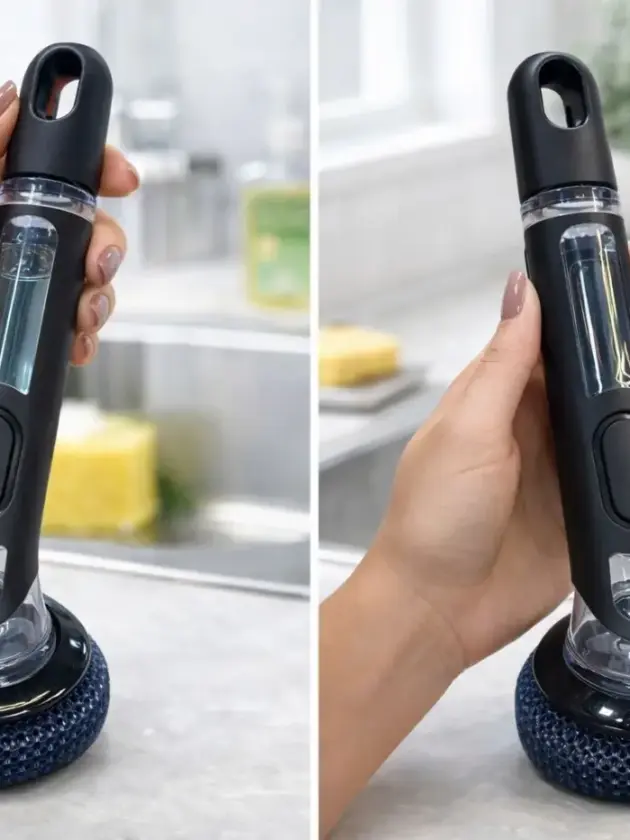 Cepillo c/ Dispensador para Jabon