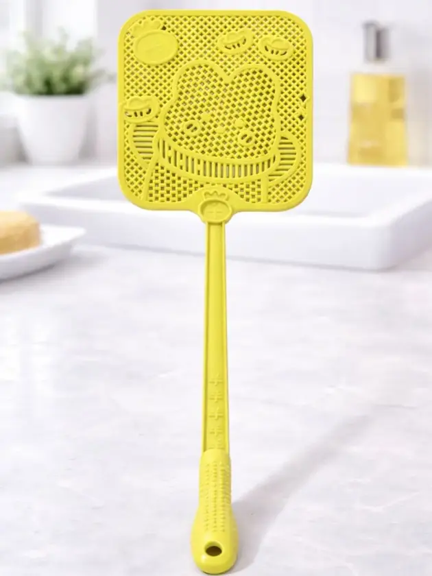 Mata Mosca de Plast. Diseño Divertido