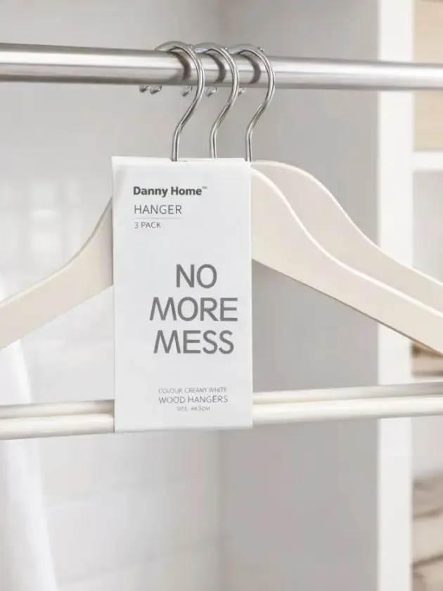 Percha de Madera Premium