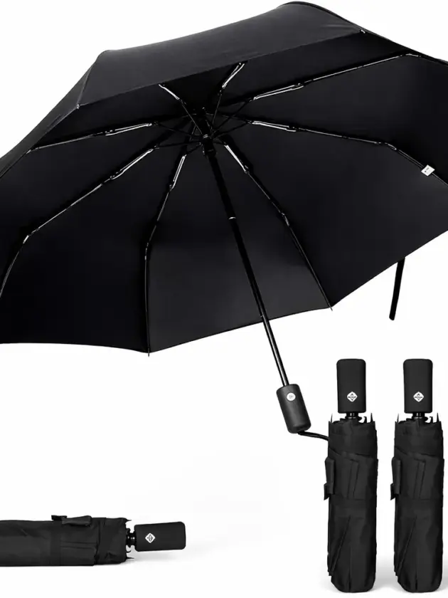 Sombrilla Corta, Negro