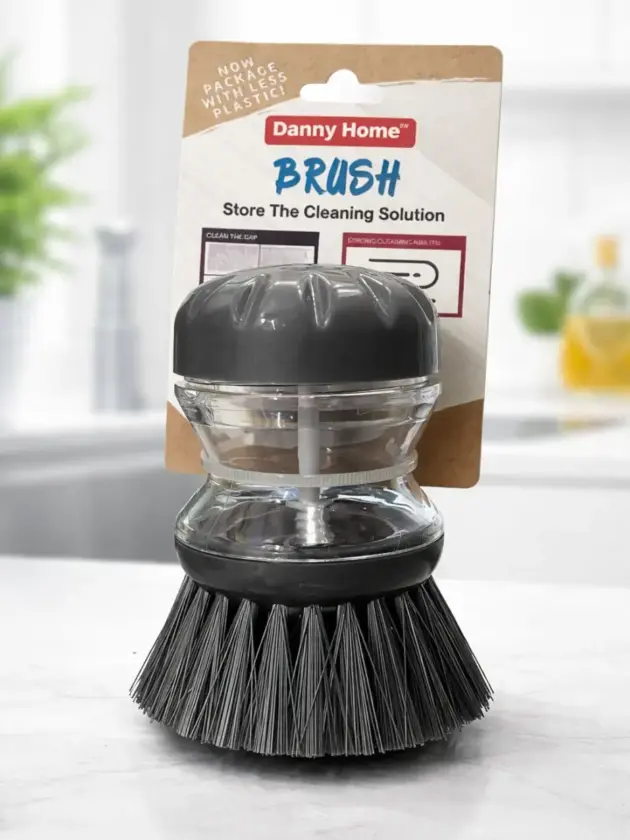 Cepillo de Limpieza c/ Porta Detergente
