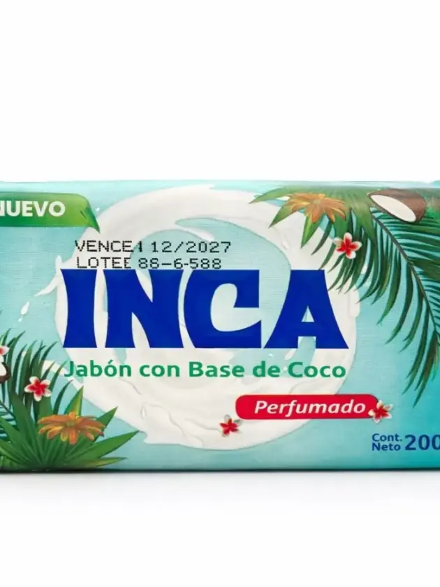Jabón Inca de Coco, 200gr