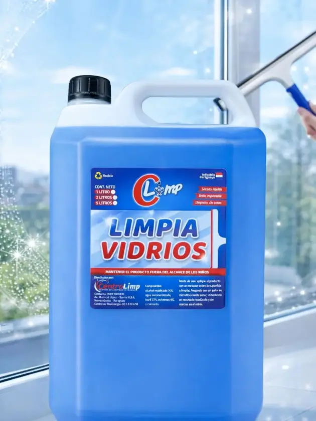 Limpia Vidrios 5Lt, CLIMP.