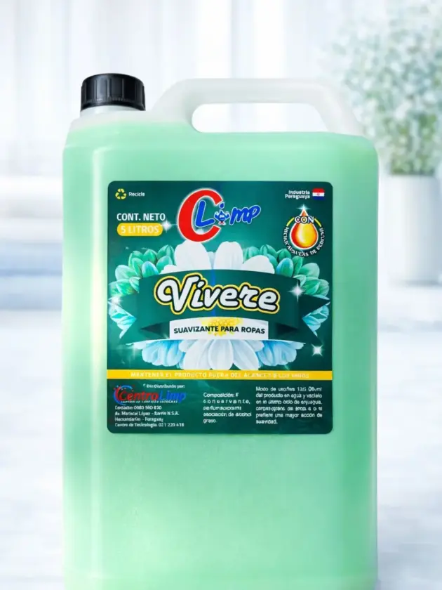 Suavizante Concentrado Vivere  5Lt, CLIMP