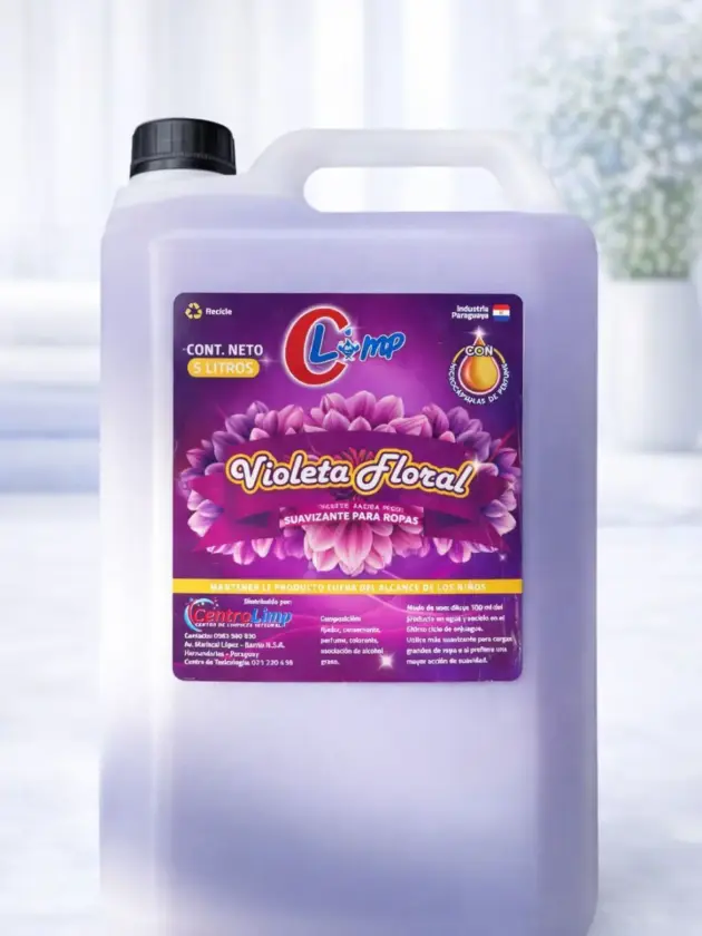 Suavizante Concentrado Violeta Floral  5Lt, CLIMP