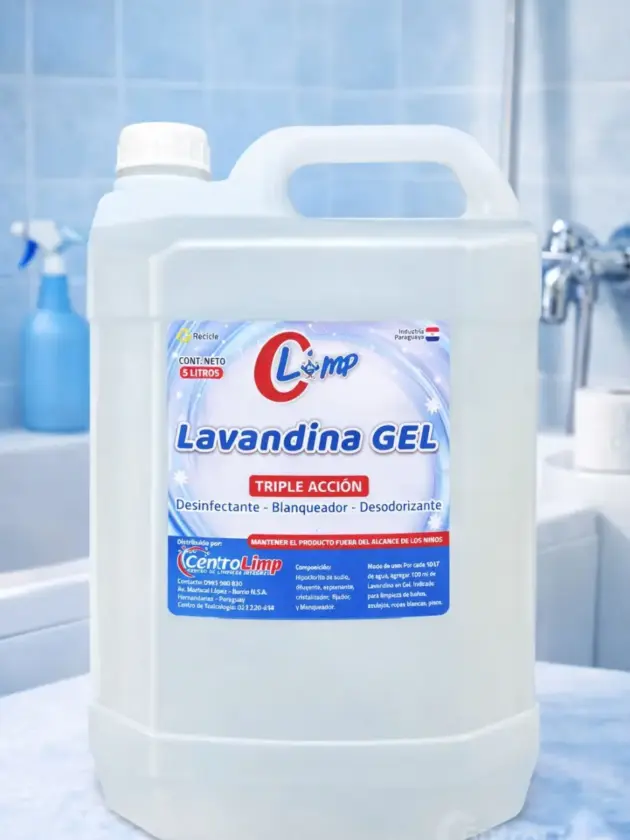 Lavandina en Gel 5Lt, CLIMP