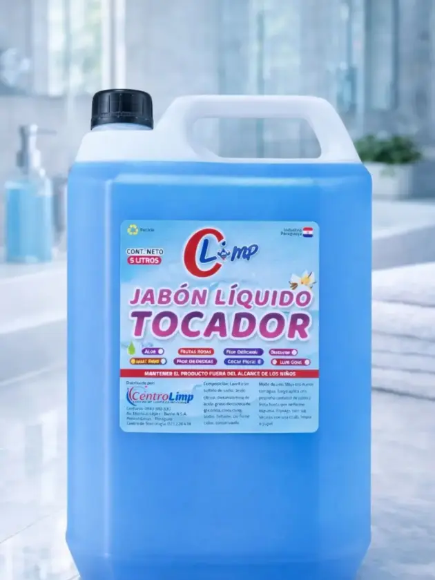 Jabón Líquido Tocador Algas Marinas, 5Lt CLIMP