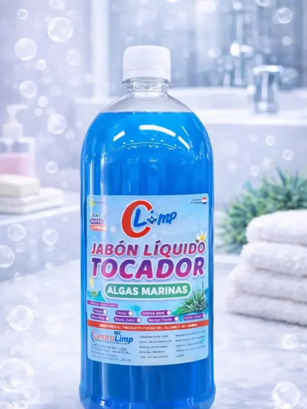 Jabón Liquido Tocador Algas Marinas, 1lt CLIMP