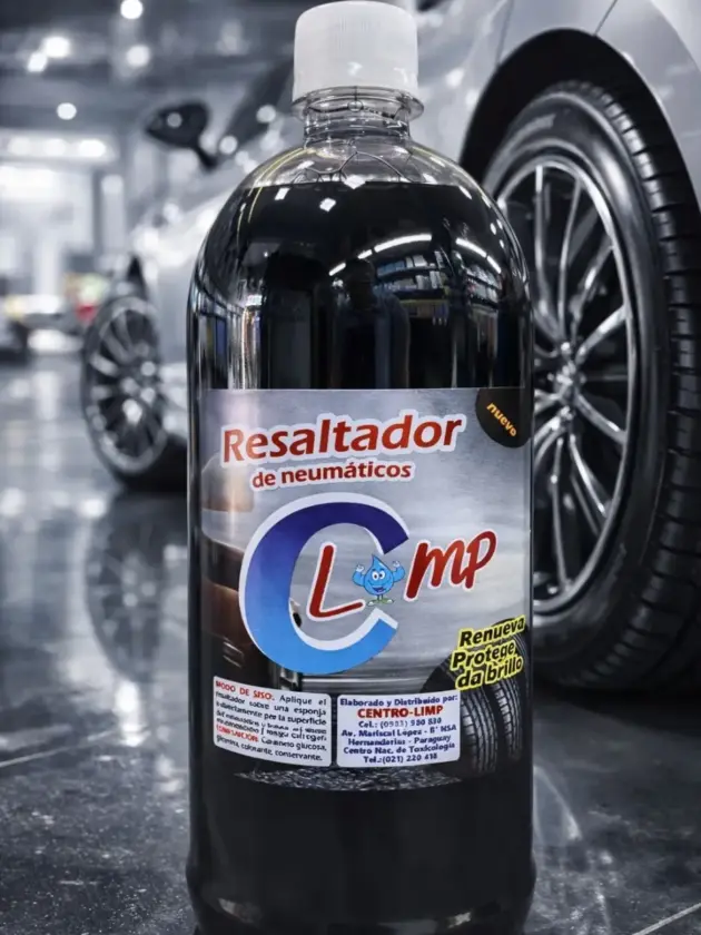 Resaltador de Neumaticos Negro, CLIMP - 1Lt