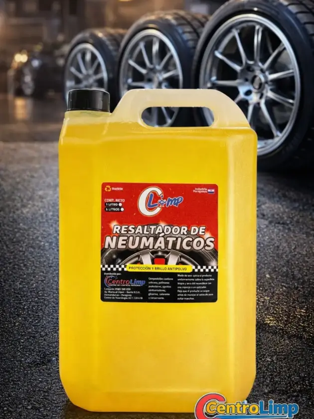 Resaltador de Neumaticos Neutro, CLIMP - 5Lt