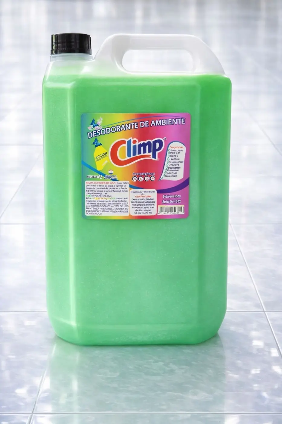Desodorante de Ambiente CLIMP, TROPICAL 5lt