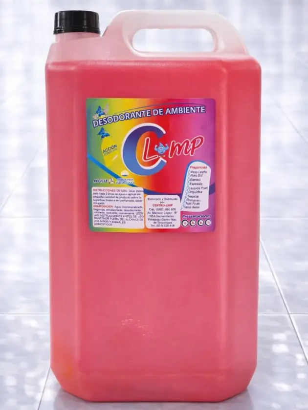 Desodorante de Ambiente CLIMP, FRUTAL 5lt