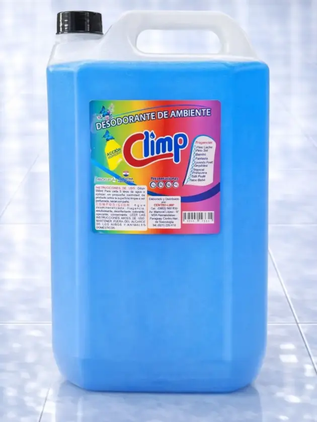 Desodorante de Ambiente CLIMP, TALCO BEBE 5lt