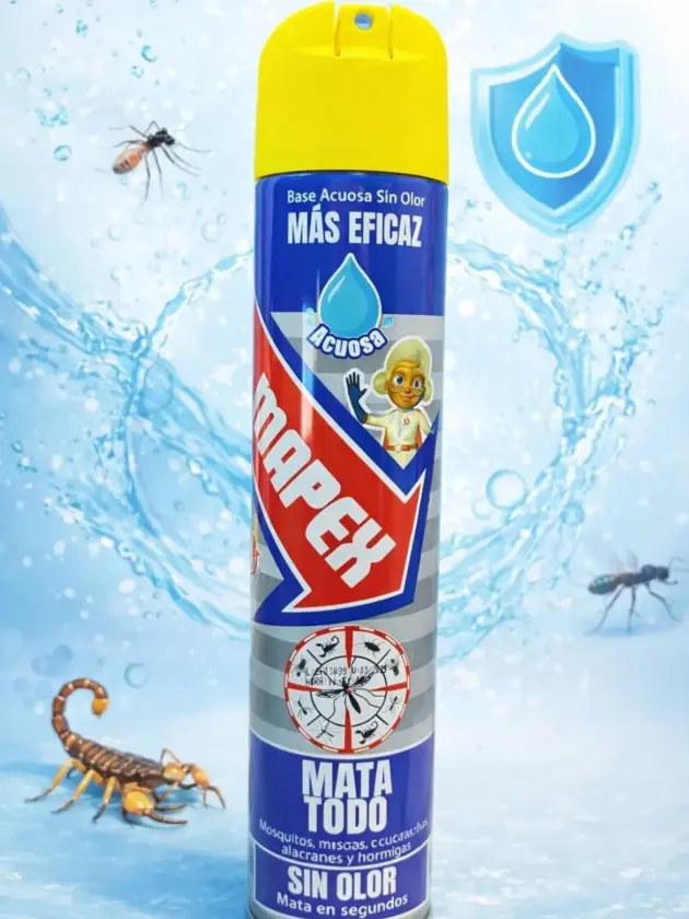 MAPEX, Aerosol Mata Todo, Acuoso.