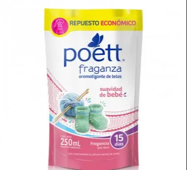 Aromatizante Textil, POETT SUAVIDAD DE BEBE DOYPACK