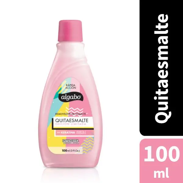 Quitaesmalte con Keratina Algabo - 100mL