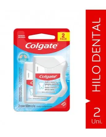 Hilo dental Colgate 2x1