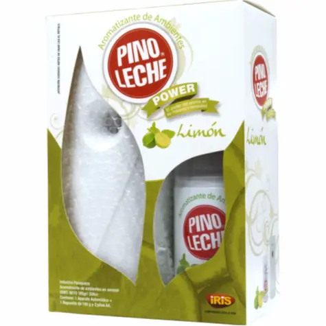 PINOLECHE POWER AROMATIZANTE LIMON - PACK CON APARATO