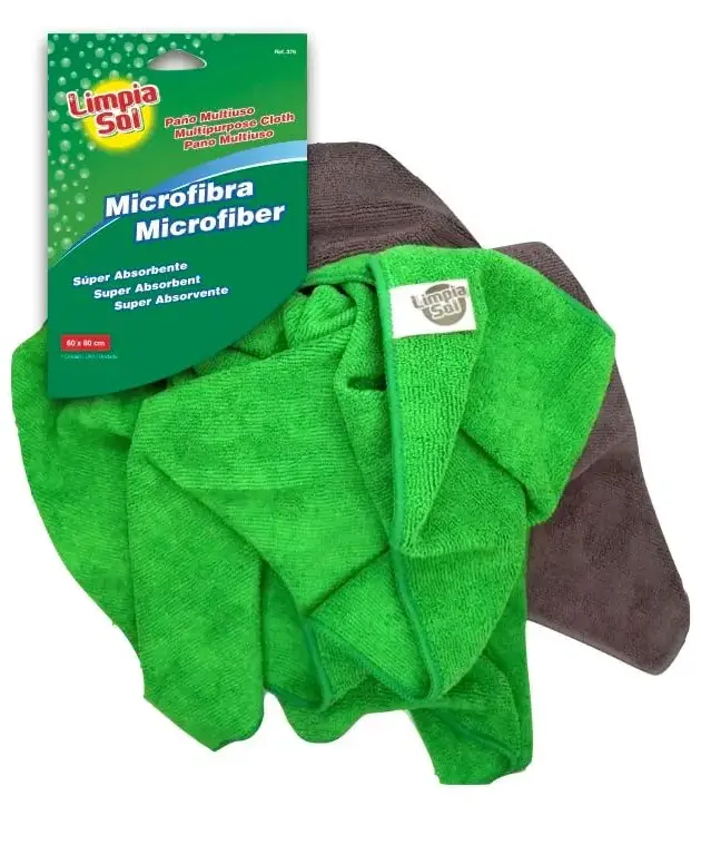 Paño de piso Microfibra, Limpia Sol 60x80cm