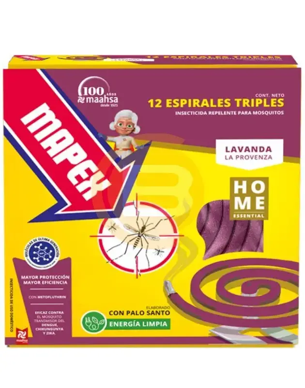 ESPIRAL MAPEX TRILLIZAS 12U LAVANDA