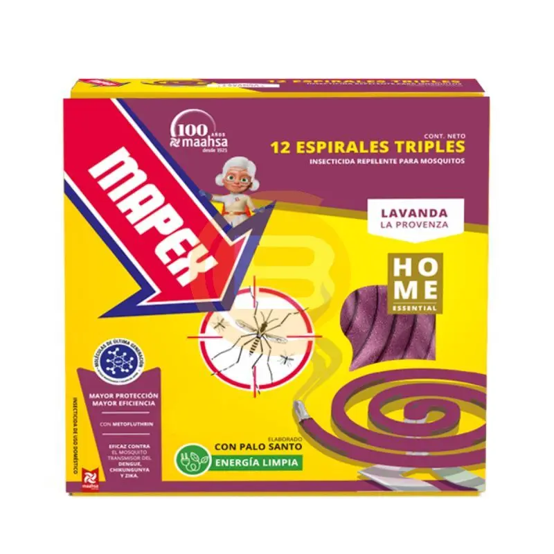 ESPIRAL MAPEX TRILLIZAS 12U LAVANDA