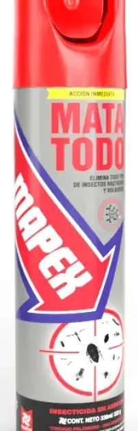 MAPEX INSECTICIDA MATA TODO AEROSOL (gris) 330ml