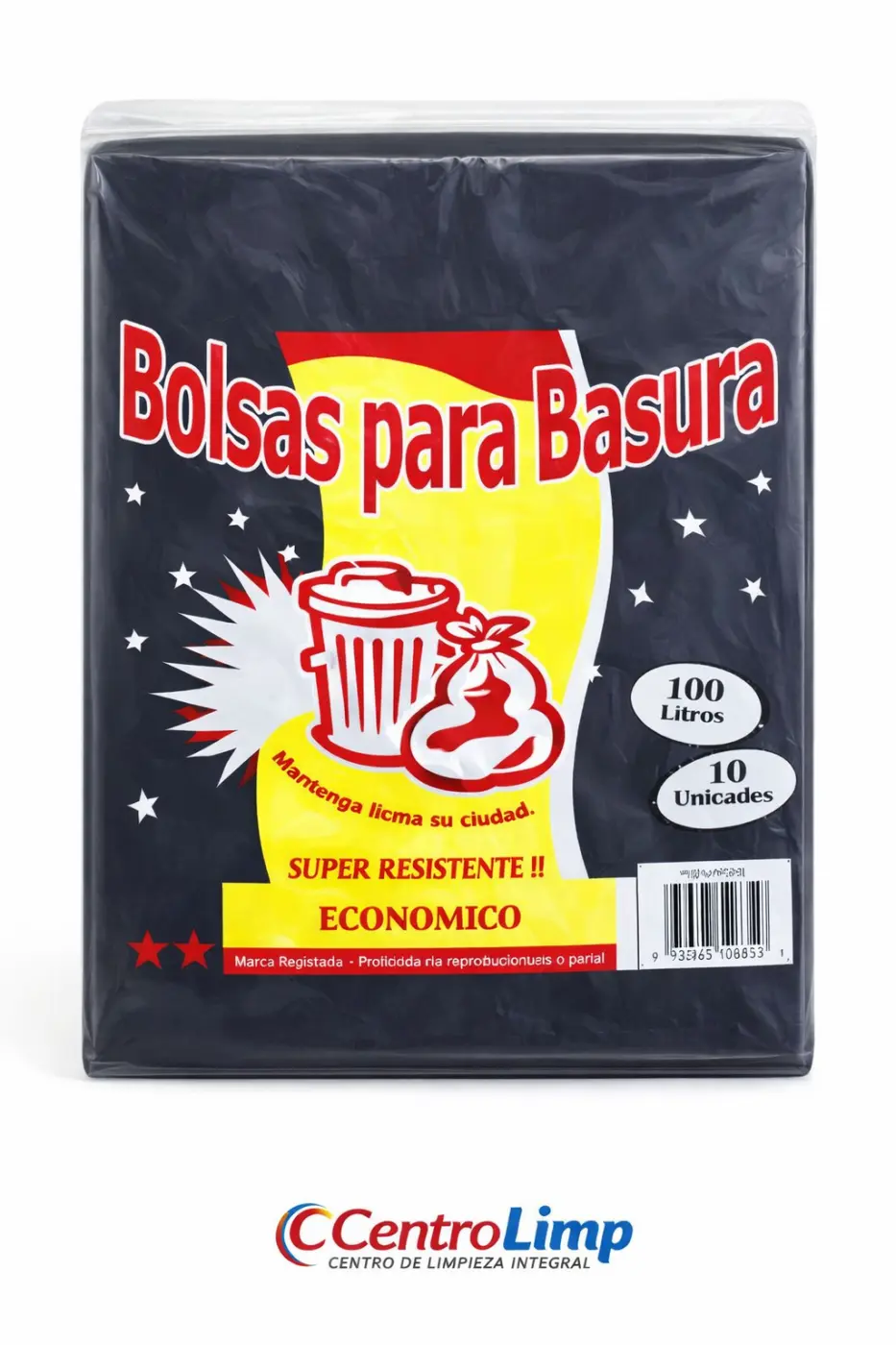 Bolsa de Basura 100lt Económico (negro)