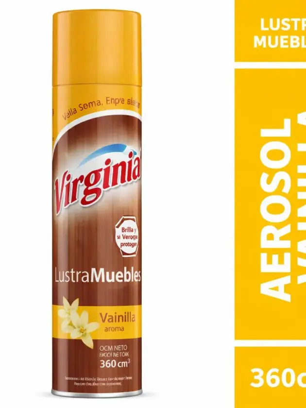 LUSTRA MUEBLES EN AEROSOL AROMA VAINILLA