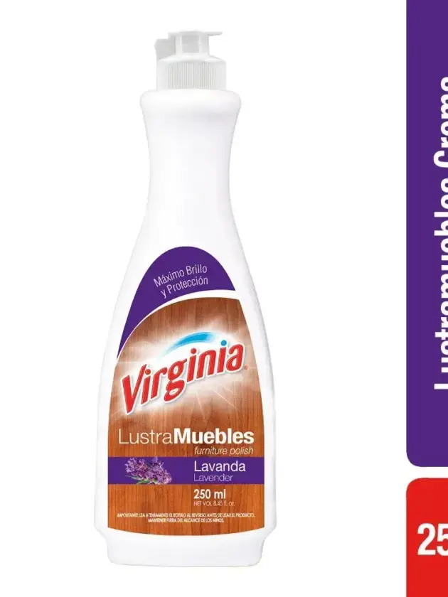 Lustra Muebles Virginia 250ml (Lavanda)