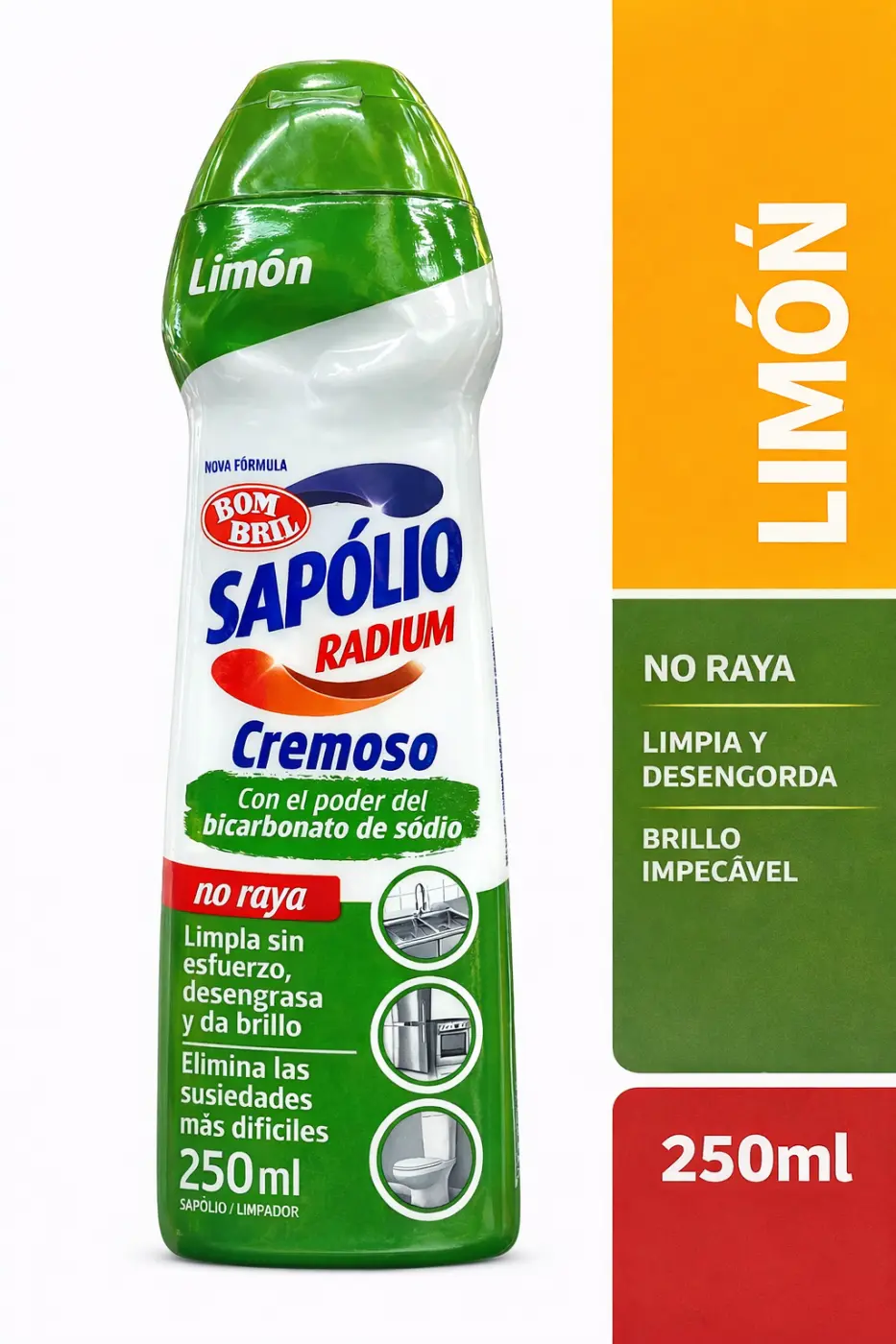 LIMPIADOR SAPOLIO CREMOSO LIMON 250ml