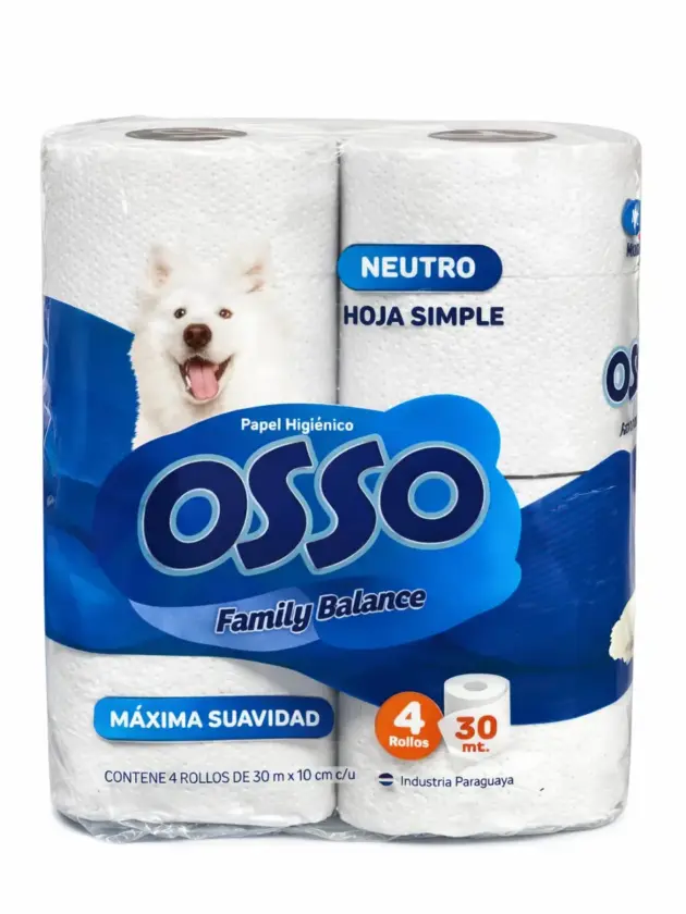 Papel neutro OSO 4rll 30mt