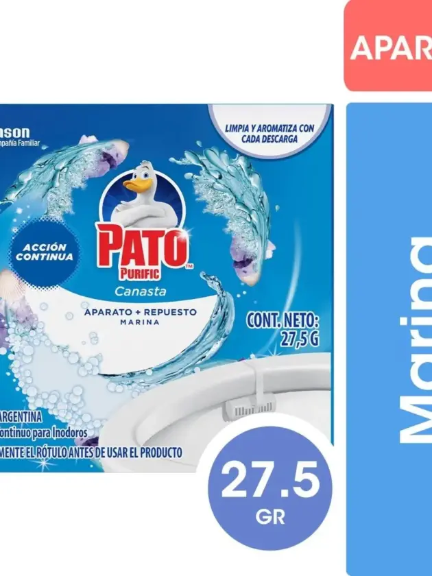 Pato canasta APARATO + REPUESTO marina