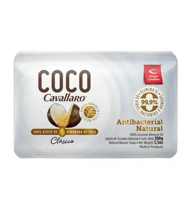 Jabón tocador Cavallaro, COCO CLASICO 100gr