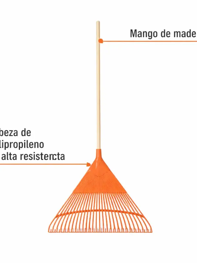 ESCOBA PLASTICA 26D BIG C/MANGO