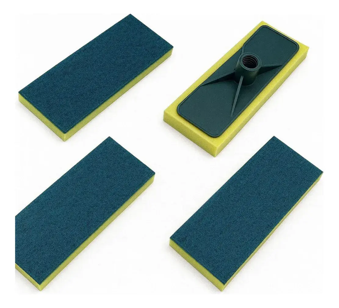 Escurridor, ESPONJA CON PALO FIBRA VERDE R&A