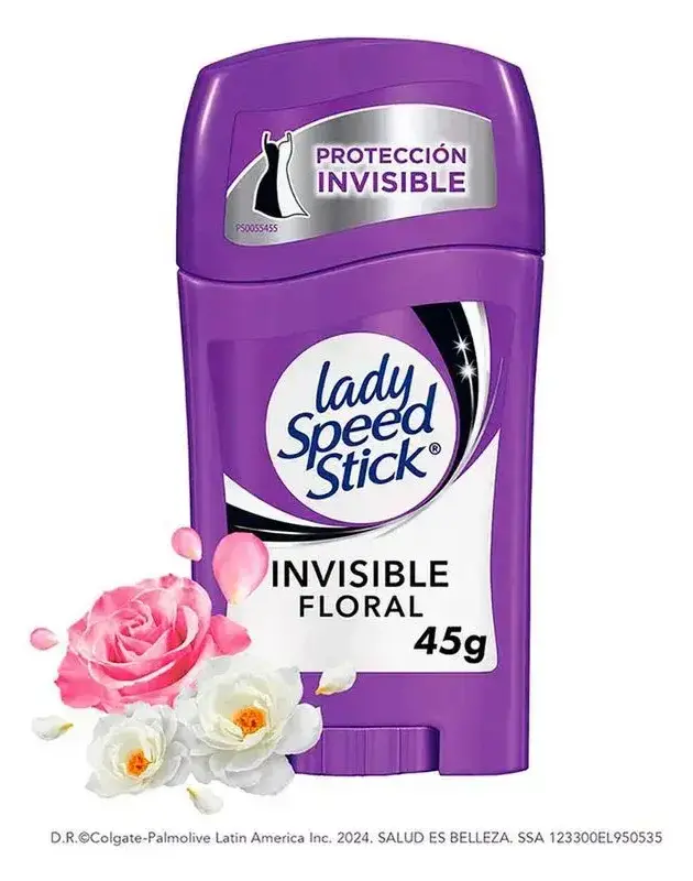 Lady Speed Stick Invisible Floral de 45gr