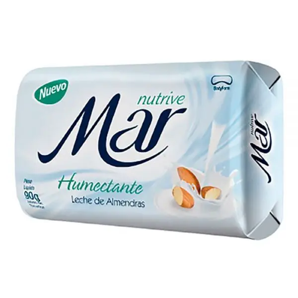JABON DE TOCADOR MAR NUTRIVE 90gr BLANCO