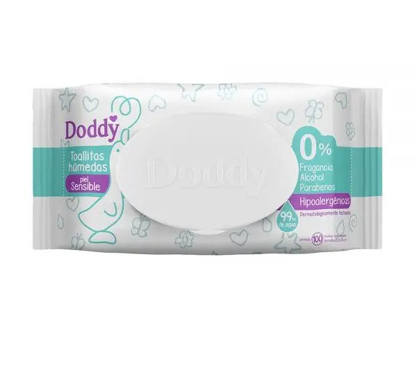 TOALLITAS HUMEDAS DODDY NEUTRO 100 UNID.