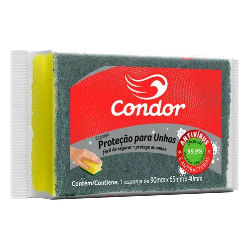 Esponja doble Condor, salva uñas