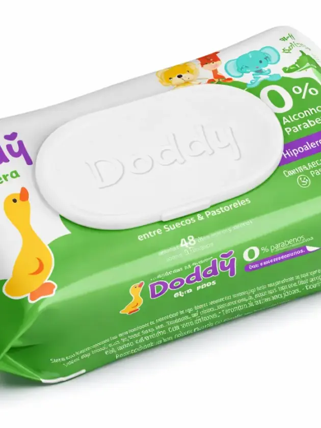 DODDY TOALLITAS HUMEDA CON ALOE VERA X50 UNIDADES