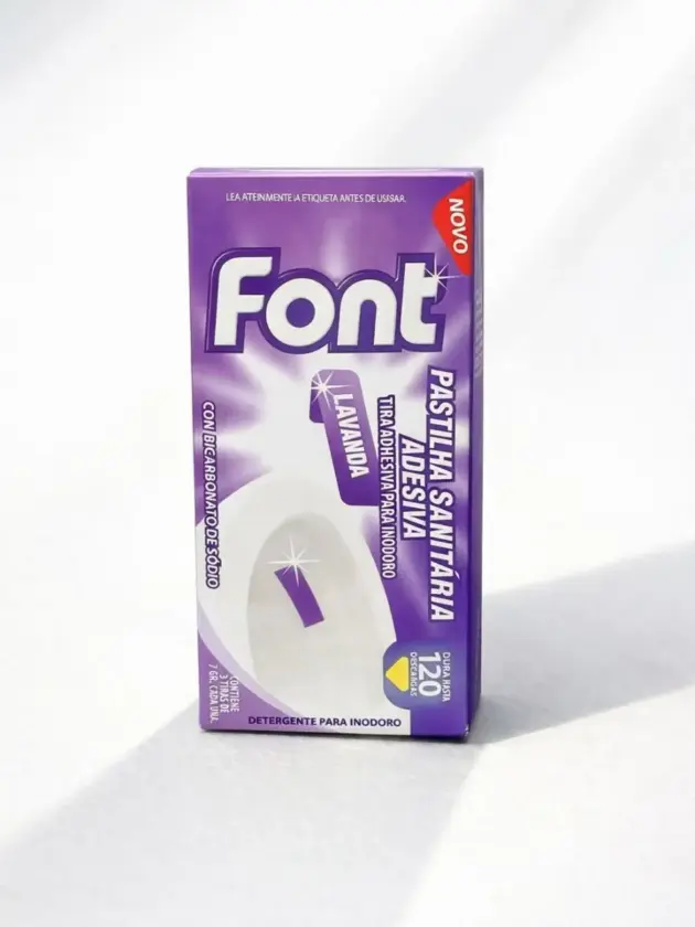 FONT ADHESIVO P/ SANITARIO, LAVANDA 3UND.