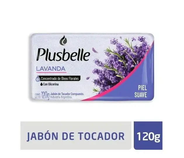 PLUSBELLE Jabón Lavanda 120gr