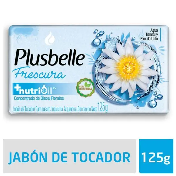 JABON PLUSBELLE FRESCURA 120GR