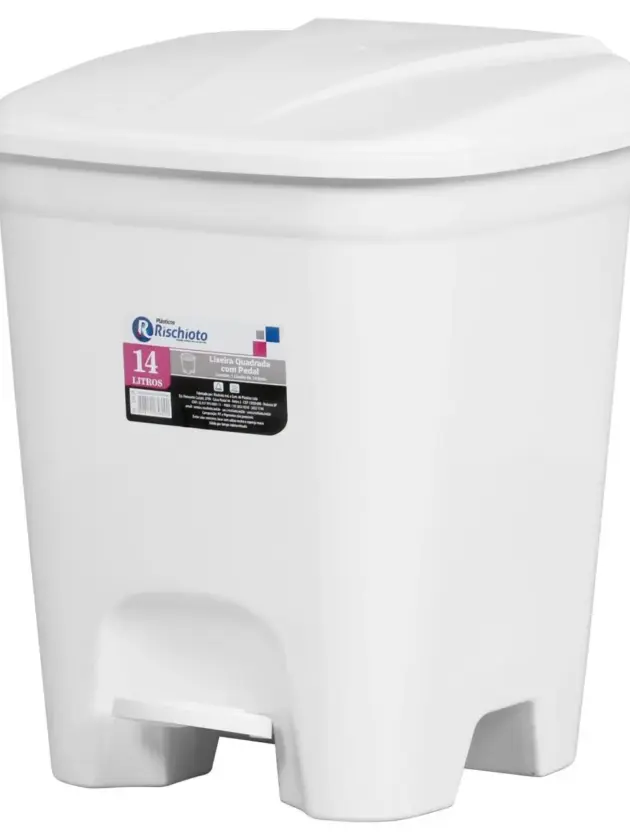 Basurero Plast. C/PEDAL 14lt R.3042