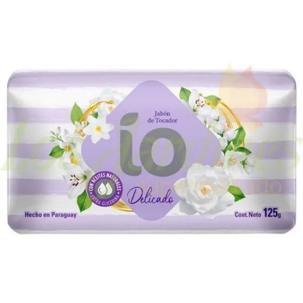 JABON TOCADOR IO DELICADO 125G