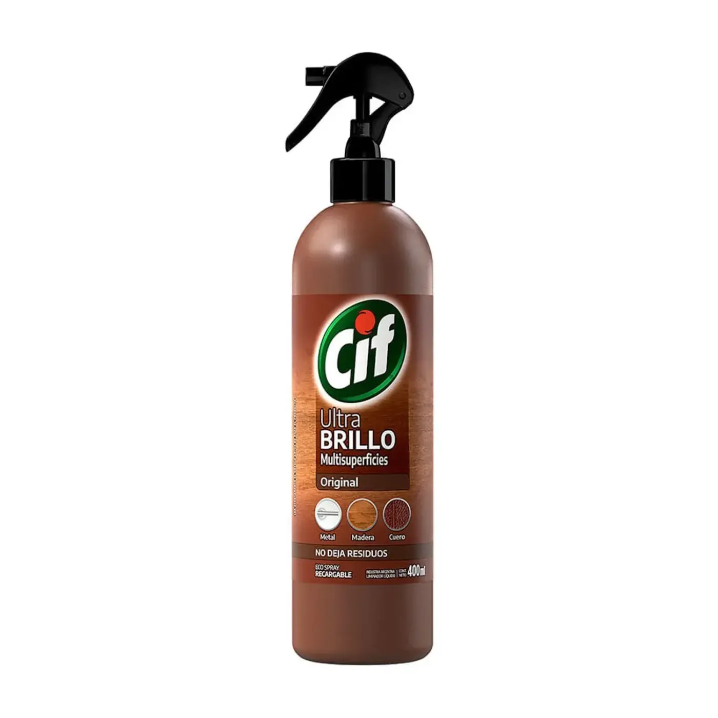 CIF ULTRA BRILLO MULTIUSO GATILLO 400ML - Imagen 2