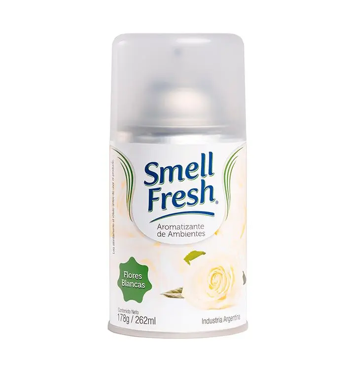 SMELL FRESH FLORES BLANCAS AROM. DE AMBIENTE X 262ML.