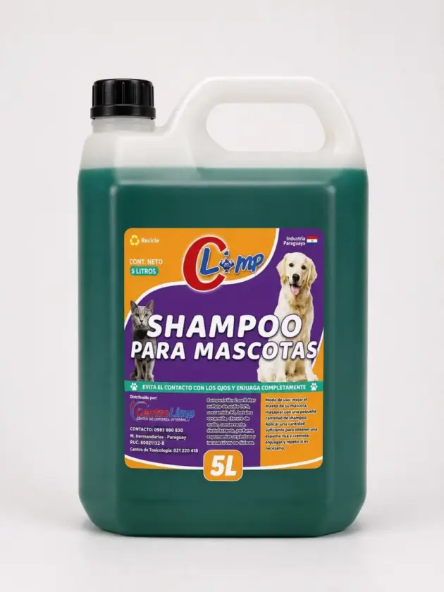 Shampoo para Perro 5L, CLIMP