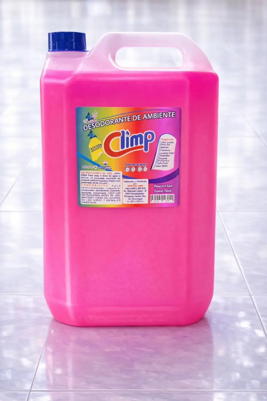 Desodorante de Ambiente CLIMP, PRIMAVERA 5lt