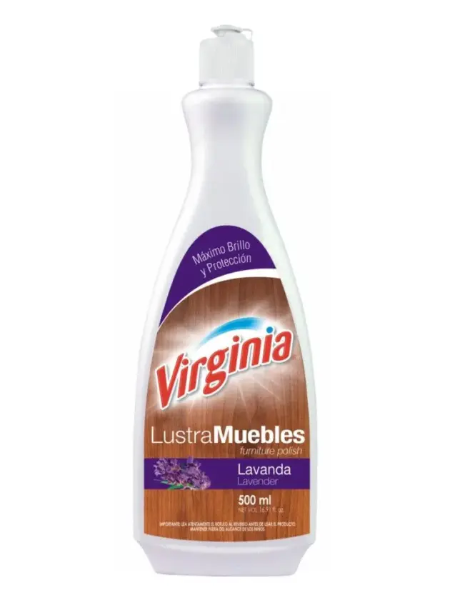 Lustra muebles Virginia en crema de 500CC Lavanda